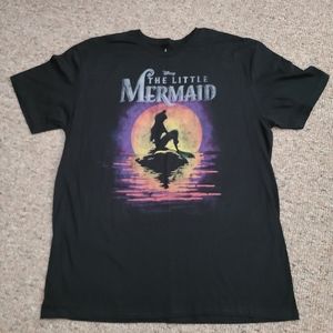 NWT Little Mermaid Crew Neck Graphic T Shirt Large